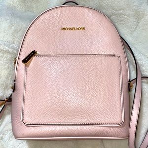 Michael Kors pink medium Adina backpack